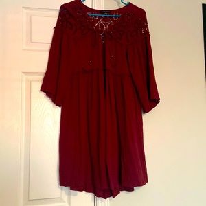 Boho 3/4 Sleeve Dress